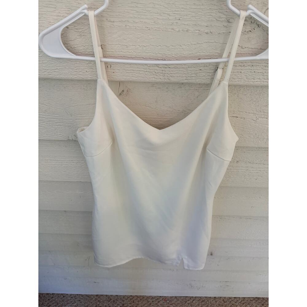 MOD On Trend White Cowl Neck Mini Slip Dress Size Small - Picture 4 of 10